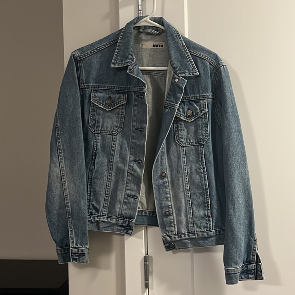 Topshop Jean Jacket Womens US 2